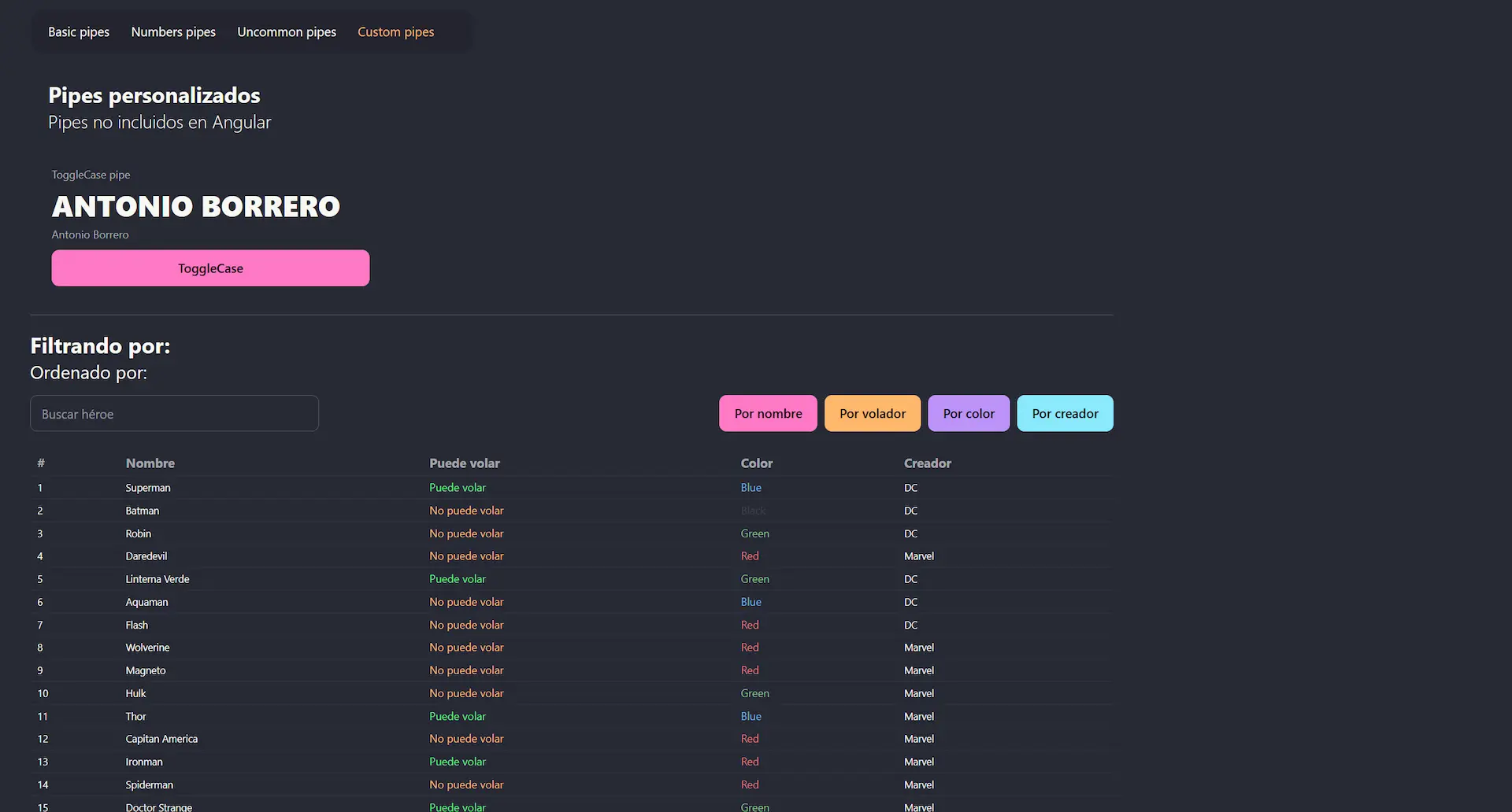Pipes App